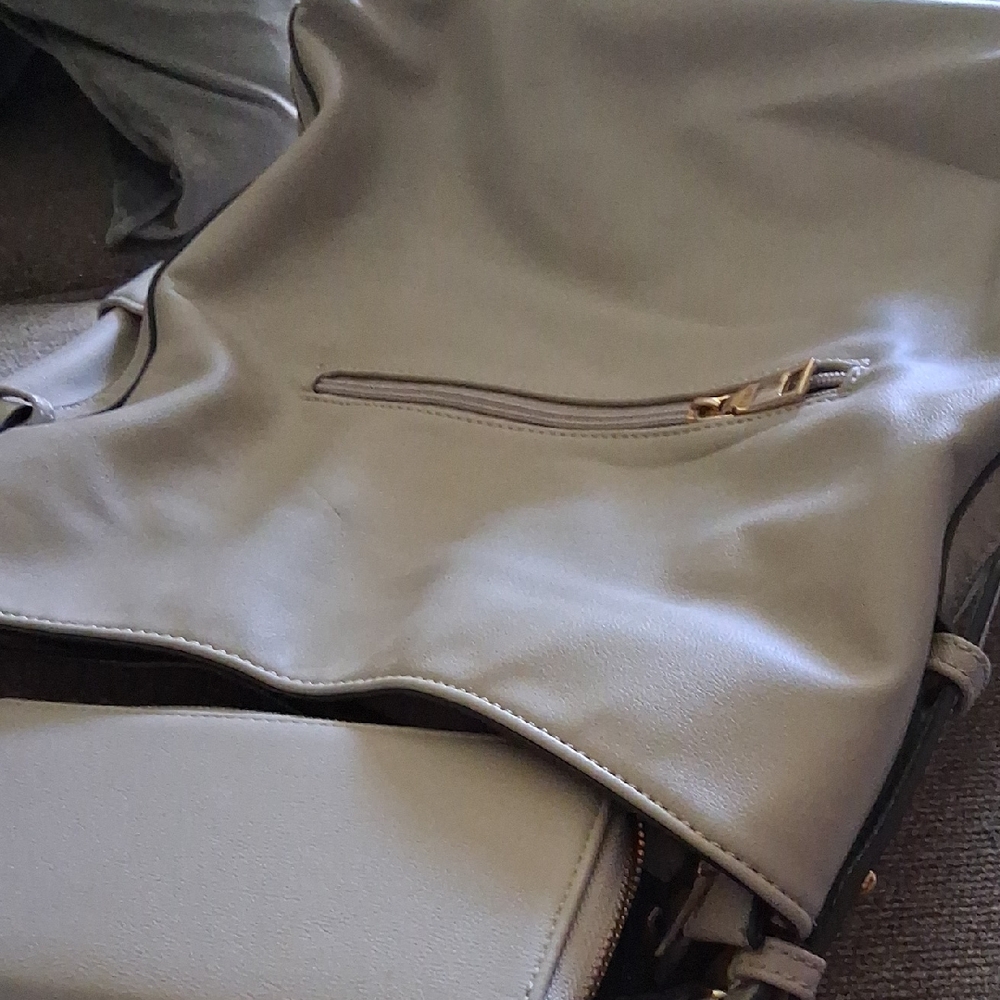 Marshalls Taupe Shoulder Bag With Wallet